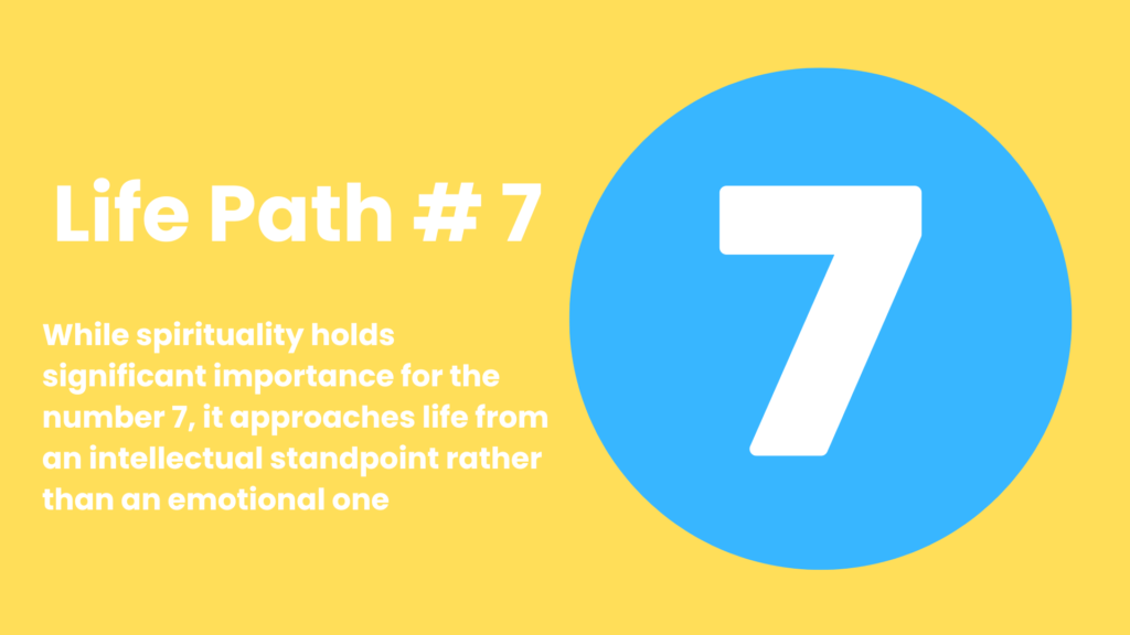 Number 7, Life Path 7, Numerology