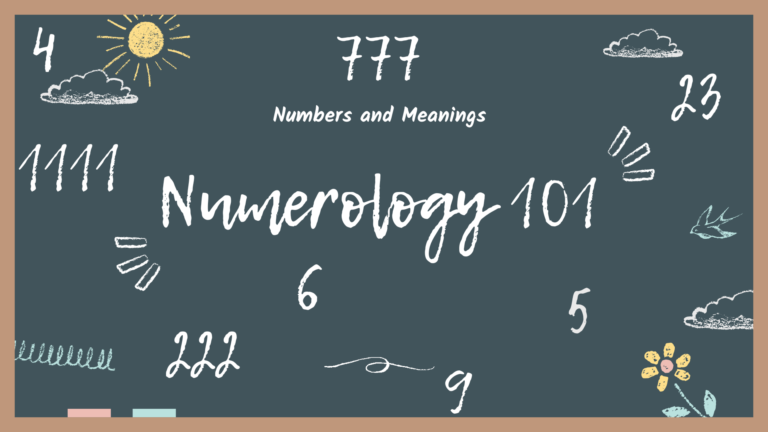 Numerology, Numerology 101